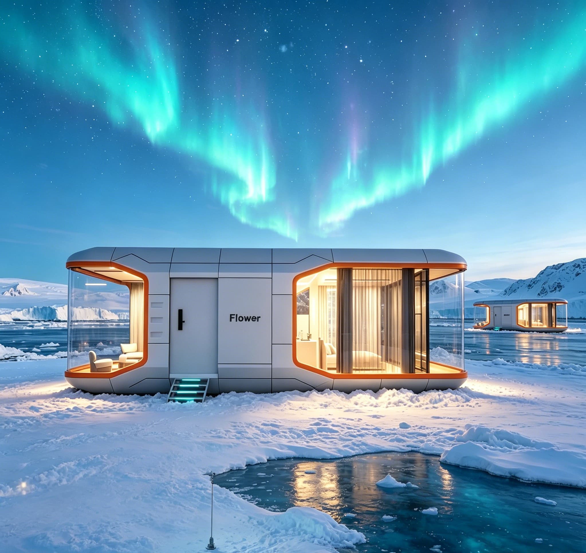 Space Capsule House — Spacious capsule house